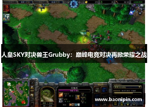 人皇SKY对决兽王Grubby：巅峰电竞对决再掀荣耀之战